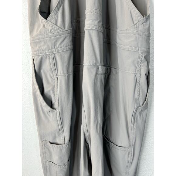 Duluth Trading Co Womens Size S x 31 Grey 40 Grit Flex Twill Bib Overalls Garden - Picture 6 of 11